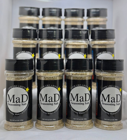 MaD White All Purpose Seasoning Salt - 12 pack