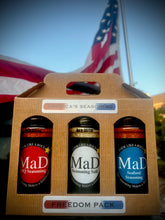 Load image into Gallery viewer, MaD Seasoning &quot;The Freedom Pack&quot;....Three of the most popular flavors of MaD
