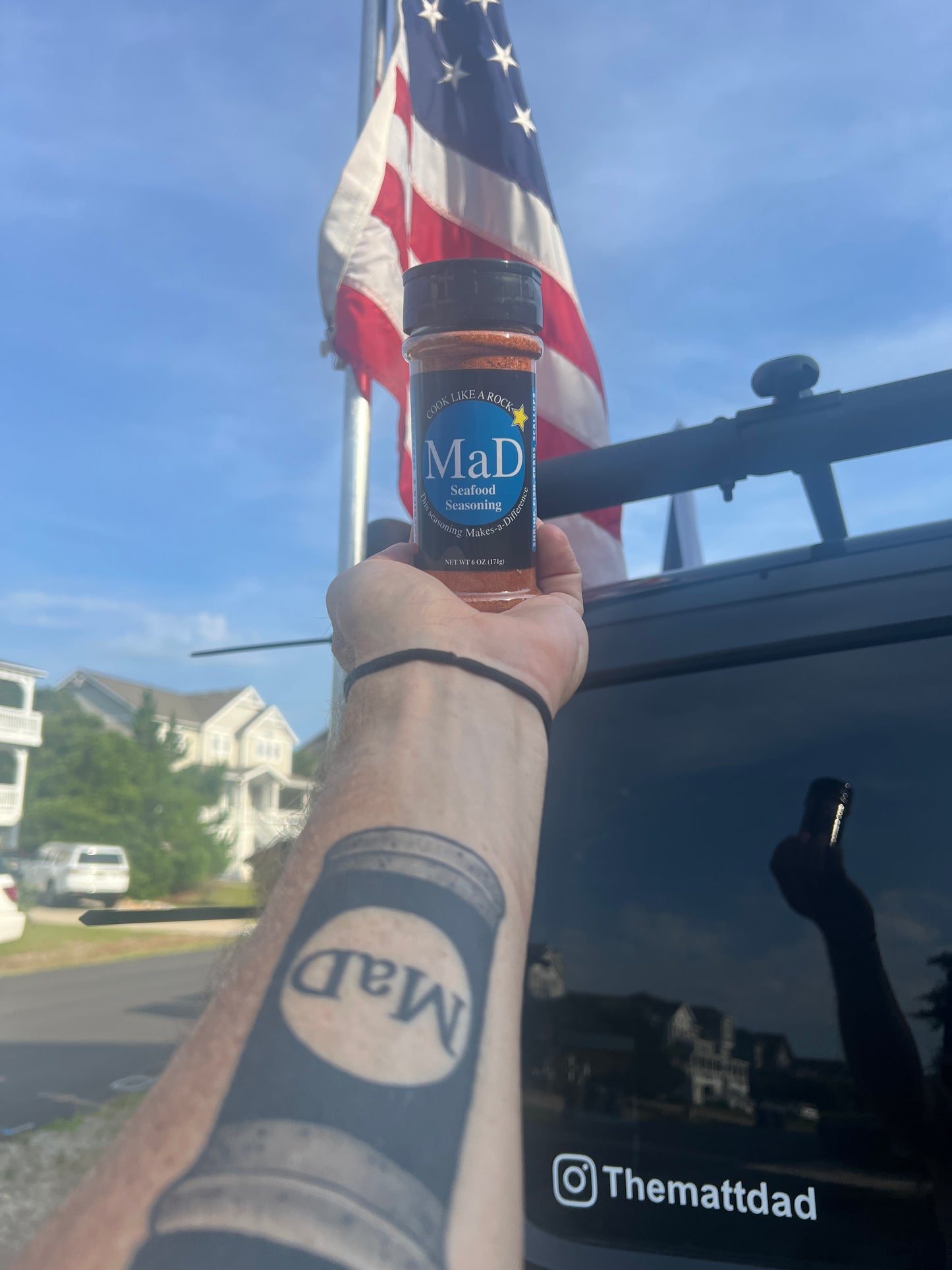 MaD Seasoning "The Freedom Pack"....Three of the most popular flavors of MaD